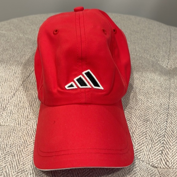 Adidas ClimaLite Baseball Hat one size fits all color Red - Picture 2 of 7